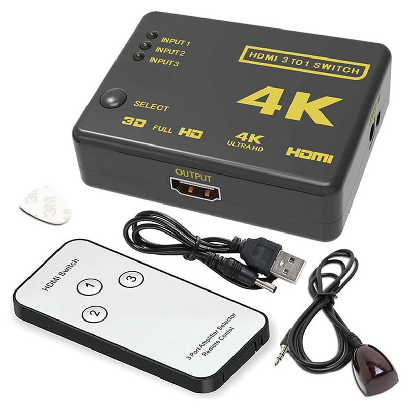 سوئیچ 1 به 3 HDMI مدل UH-301