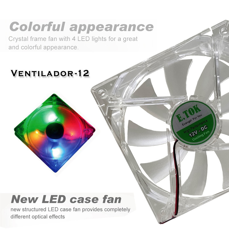فن کیس ایتوک مدل 12-Ventilador
