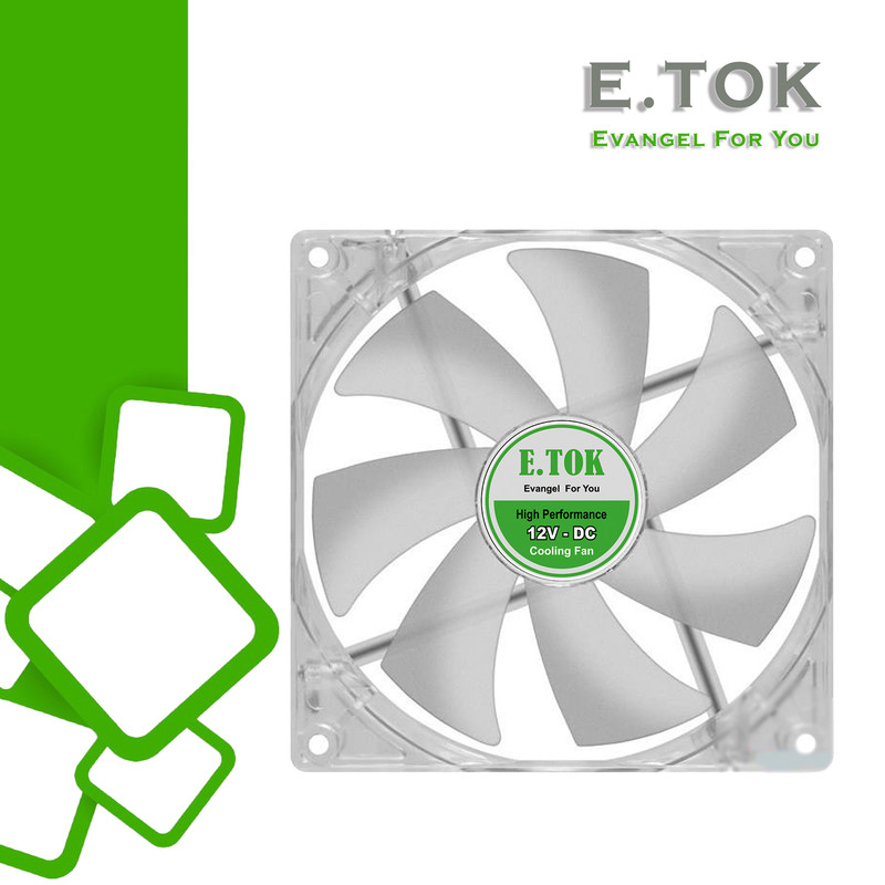 فن کیس ایتوک مدل 12-Ventilador