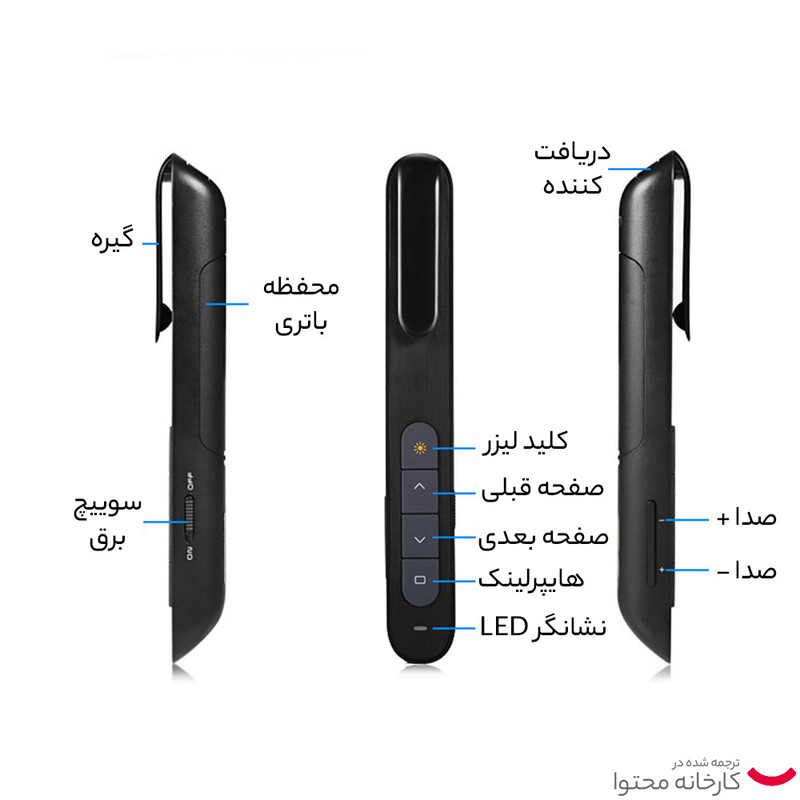 پرزنتر بی سیم اسمارطور مدل   PP-927