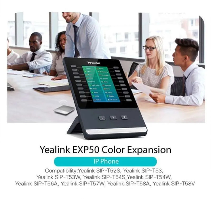ماژول افزایش ظرفیت تلفن تحت شبکه یالینک مدل EXP43
