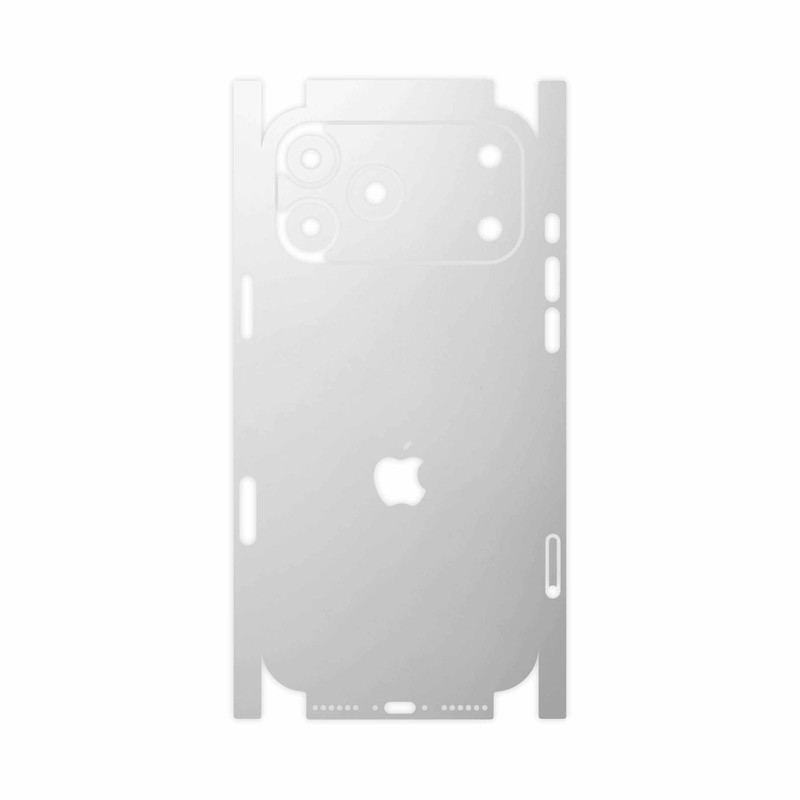 برچسب پوششی ماهوت مدل Matte-White-FullSkin مناسب برای گوشی موبایل اپل iPhone 17 Pro Max