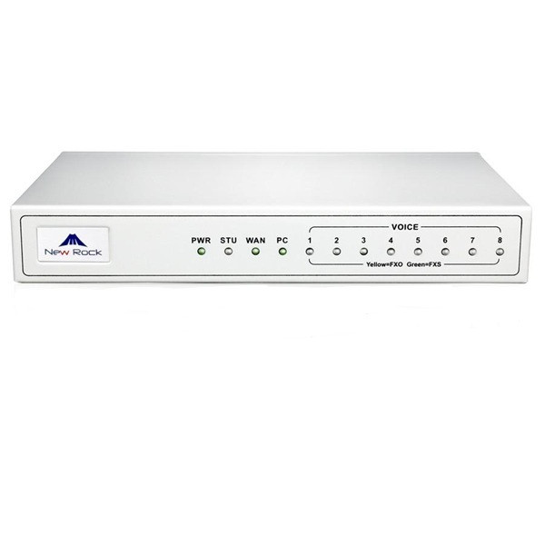 گیت وی FXO نیوراک مدل MX8A-8FXO