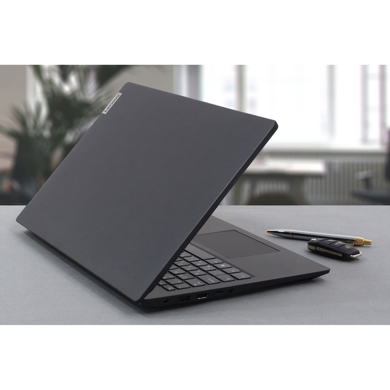 لپ‌تاپ لنوو مدل V15 G2 IJL با پردازنده Celeron N4500، رم DDR4 8GB با فرکانس 2933MHz، حافظه SSD با ظرفیت 256GB، نمایشگر 15.6 اینچ TN با وضوح Full HD، کاستوم شده