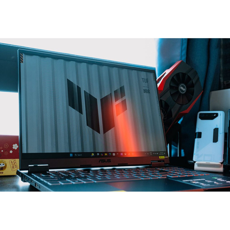 لپ‌تاپ 16 اینچی ایسوس مدل TUF Gaming F16 FX608JMR-F16I75060 با پردازنده Core i7-14650HX، کارت گرافیک GeForce RTX 5060 با 8 گیگابایت حافظه اختصاصی، رم 32 گیگابایت DDR5، حافظه SSD با ظرفیت 1 ترابایت، نمایشگر WUXGA با نرخ نوسازی 165 هرتز
و سیستم عامل ویندوز