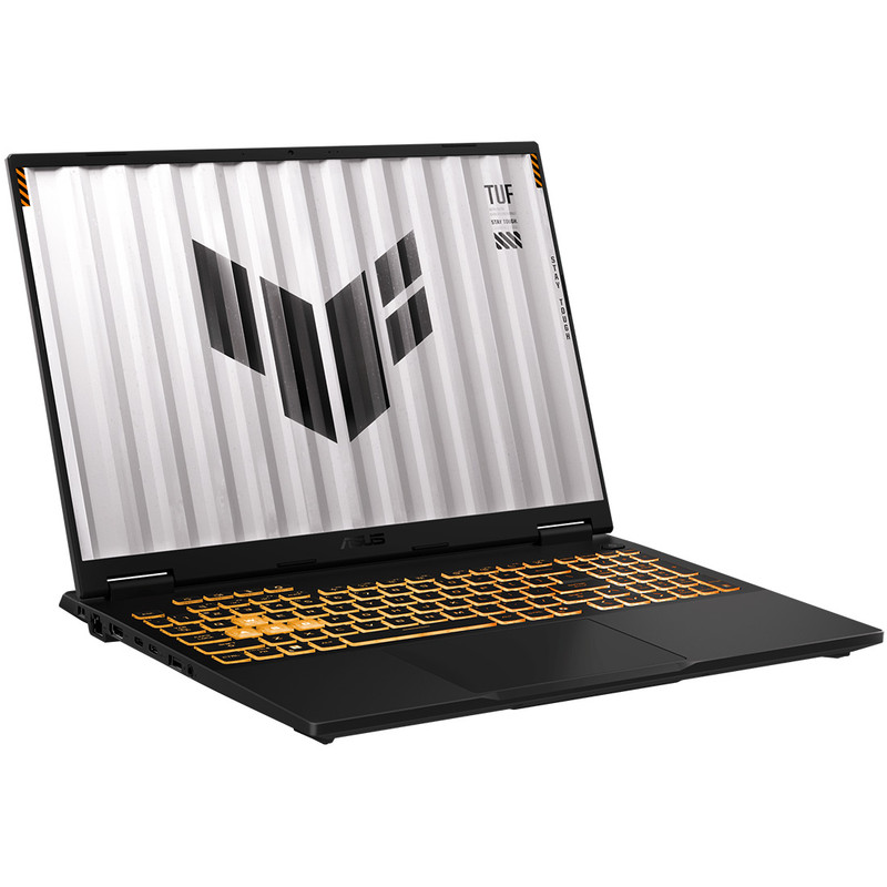 لپ‌تاپ 16 اینچی ایسوس مدل TUF Gaming F16 FX608JMR-F16I75060 با پردازنده Core i7-14650HX، کارت گرافیک GeForce RTX 5060 با 8 گیگابایت حافظه اختصاصی، رم 32 گیگابایت DDR5، حافظه SSD با ظرفیت 1 ترابایت، نمایشگر WUXGA با نرخ نوسازی 165 هرتز
و سیستم عامل ویندوز