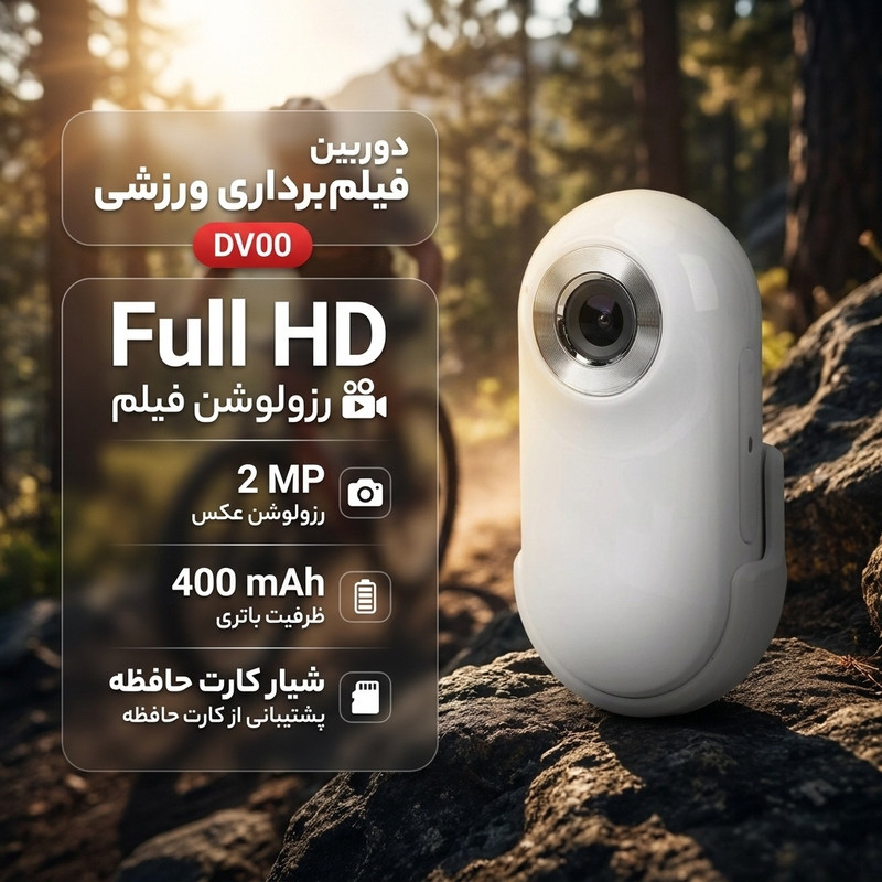 دوربین فیلم برداری ورزشی مدل DV00