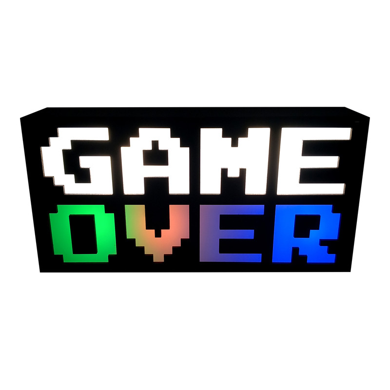 آیکون لایت طرح GAME OVER کد GAS-01