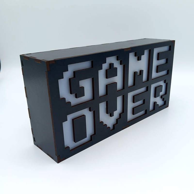آیکون لایت طرح GAME OVER کد GAS-01