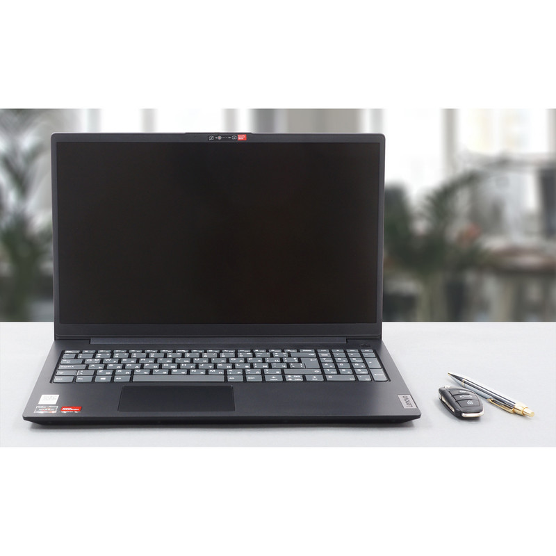 لپ‌تاپ 15.6 اینچی لنوو مدل V15 G2 IJL با پردازنده Celeron N4500، رم 8 گیگابایت DDR4، حافظه SSD با ظرفیت 256 گیگابایت، صفحه‌نمایش Full HD مات و وبکم HD با درپوش لنز
