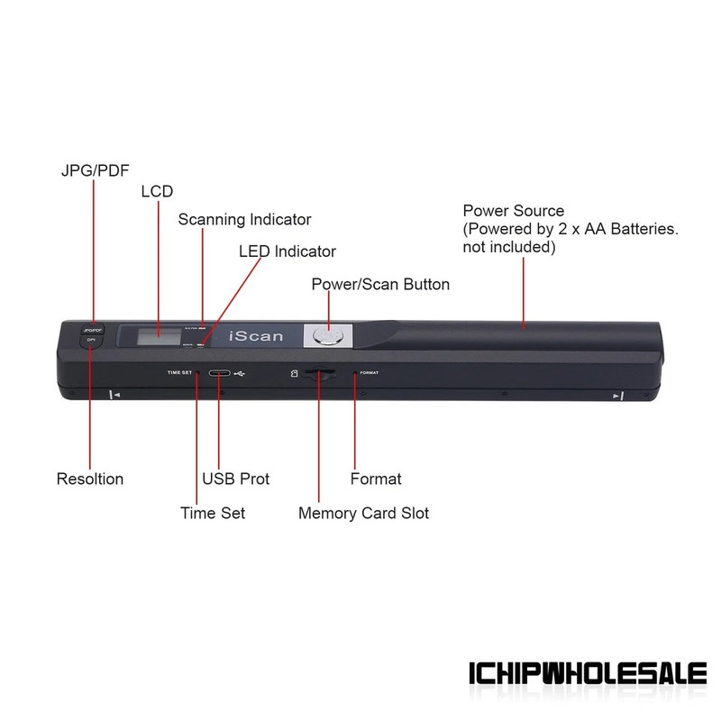 اسکنر دستی مجنتیک مدل iscan-32G
