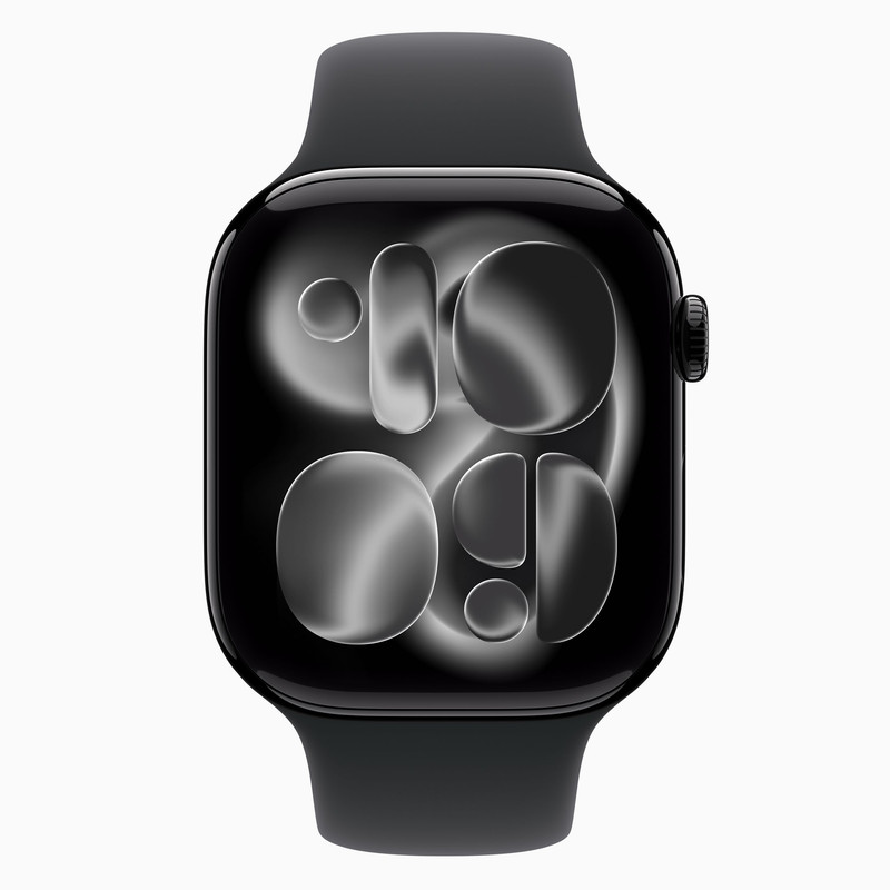 ساعت هوشمند 46 میلی متری اپل مدل Series 11 Aluminum Case با بند سیلیکونی