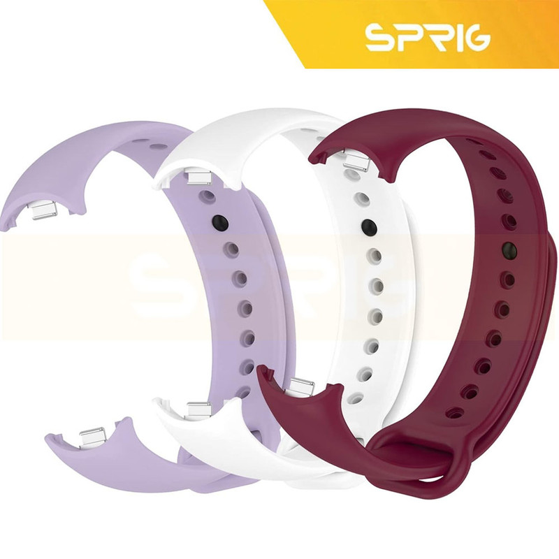 بند اسپریگ مدل Silix-Mi مناسب برای ساعت هوشمند شیائومی Mi band 8 / 9 / 10 (12mm)