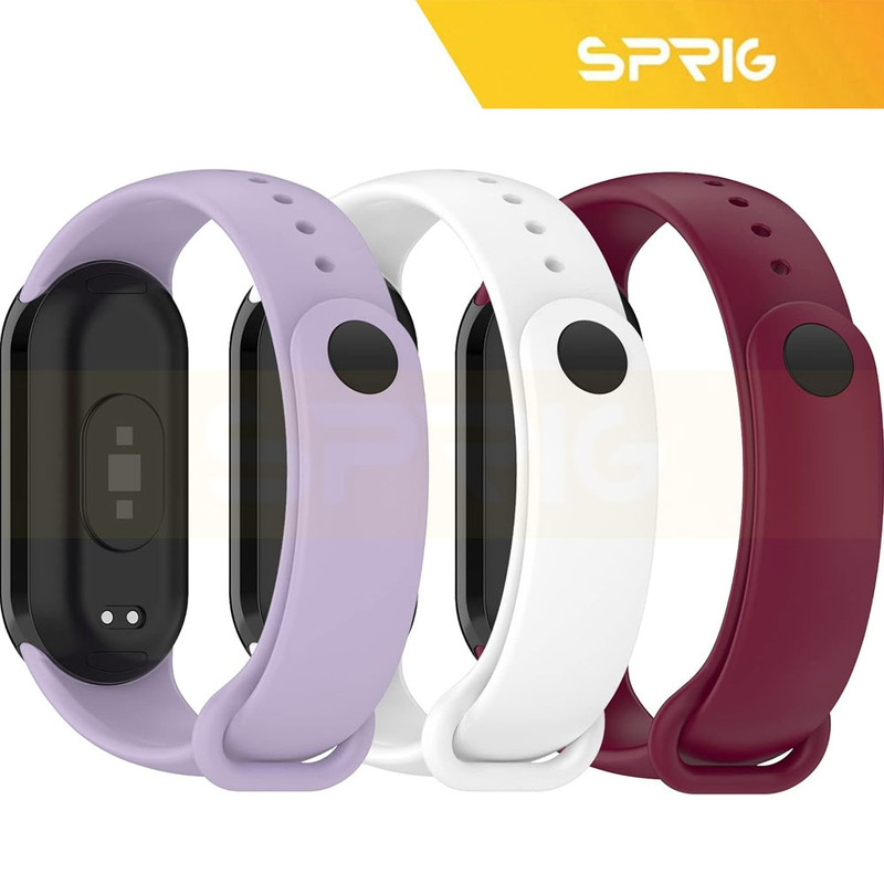 بند اسپریگ مدل Silix-Mi مناسب برای ساعت هوشمند شیائومی Mi band 8 / 9 / 10 (12mm)