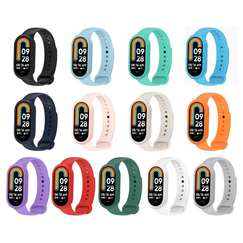 بند مدل Silicone مناسب برای ساعت هوشمند شیائومی Mi Band 9