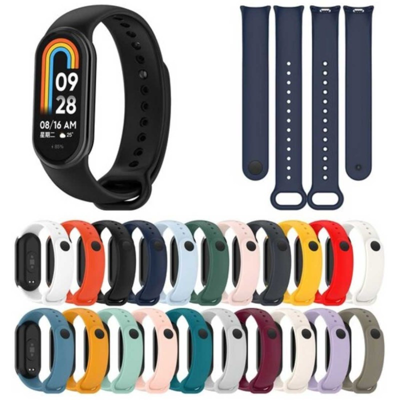 بند مدل Silicone مناسب برای ساعت هوشمند شیائومی Mi Band 9