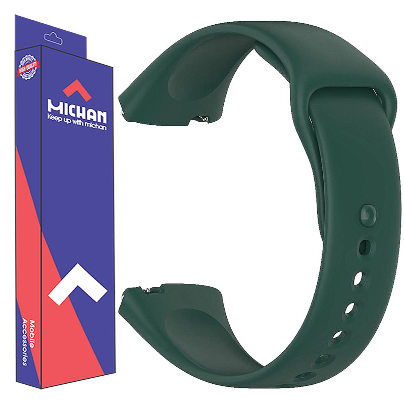 بند میچان مدل Silicone مناسب برای ساعت هوشمند شیائومی Redmi Watch Active 3