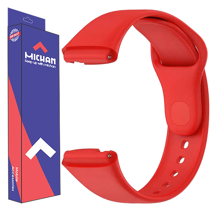 بند میچان مدل Silicone مناسب برای ساعت هوشمند شیائومی Redmi Watch Active 3