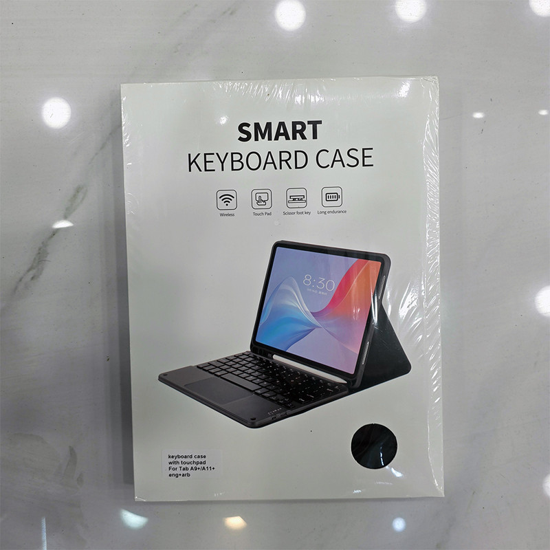کیف کلاسوری کیبورد دار مدل smrt مناسب برای تبلت سامسونگ Galaxy Tab A11 Plus