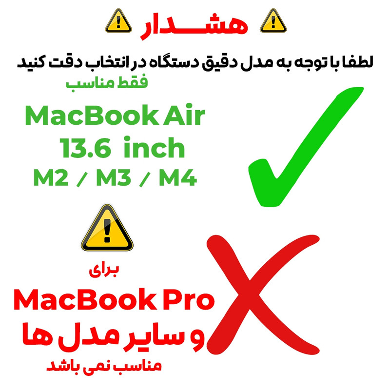 محافظ صفحه نمایش شیشه ای بادیگارد مدل TabG مناسب برای لپ تاپ اپل MacBook Air 13.6 inch M2 / M3 / M4