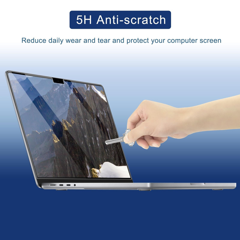 محافظ صفحه نمایش شیشه ای بادیگارد مدل TabG مناسب برای لپ تاپ اپل MacBook Air 13.6 inch M2 / M3 / M4
