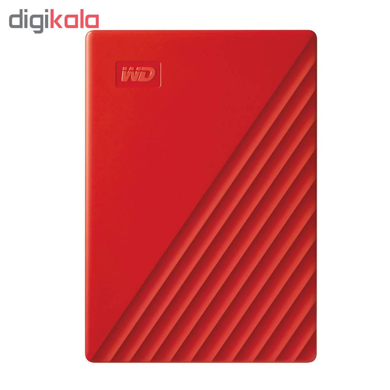 هارد اکسترنال وسترن دیجیتال مدل My Passport ظرفیت 4 ترابایت با استاندارد ارتباطی USB 3.2 Gen1
