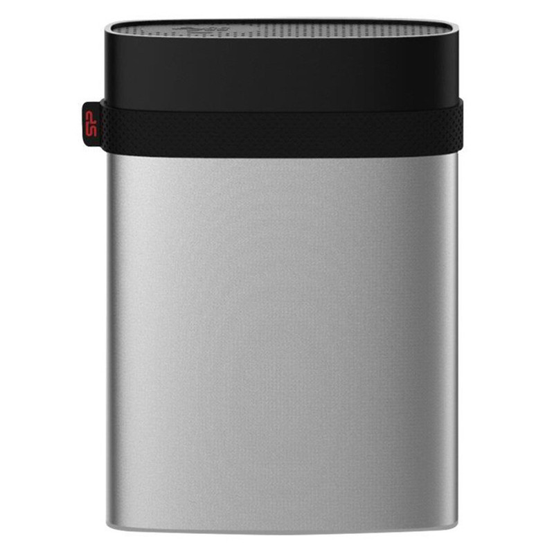 هارد اکسترنال سیلیکون پاور مدل Armor A85 ظرفیت دو ترابایت دارای رابط USB Type-A 3.2