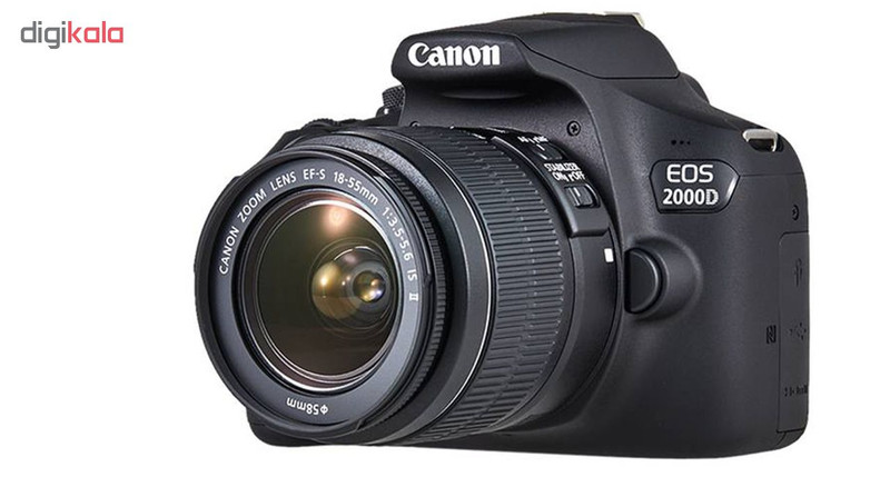 دوربین دیجیتال کانن مدل EOS 2000D به همراه لنز 18-55 میلی متر IS II