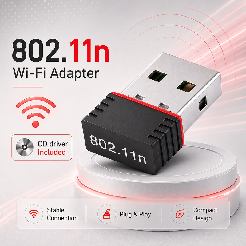 دانگل وای فای بیسیم مدل 802.11n