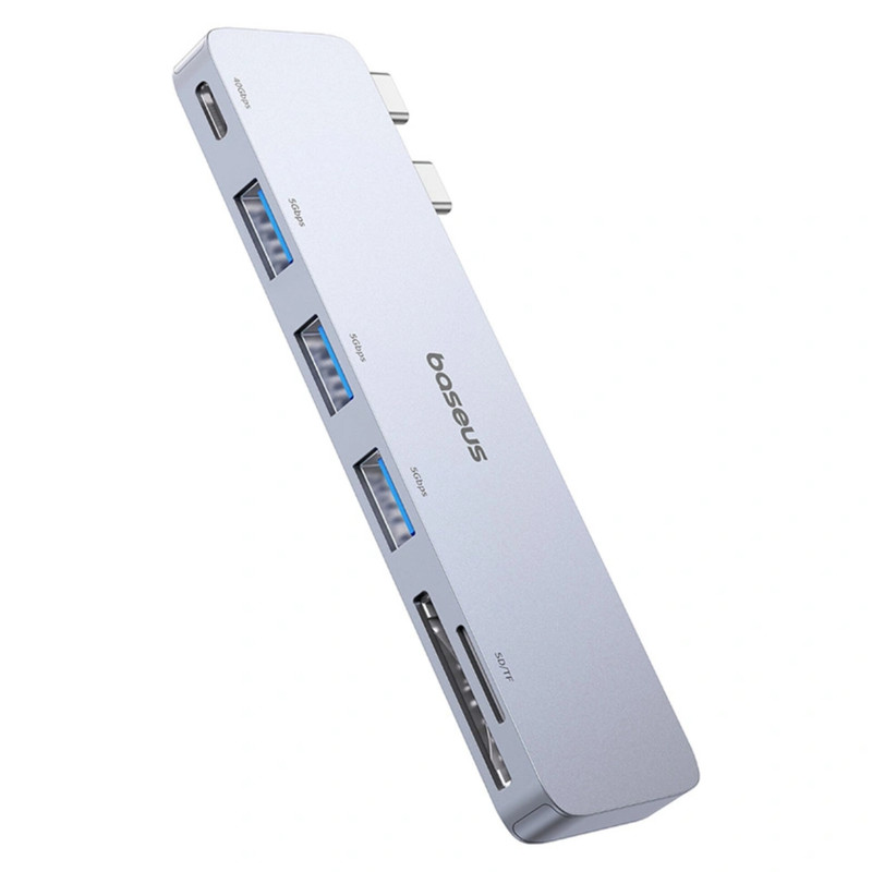 هاب 6 پورت USB-C بیسوس مدل UltraJoy Series BS-OH179