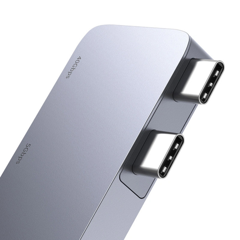 هاب 6 پورت USB-C بیسوس مدل UltraJoy Series BS-OH179