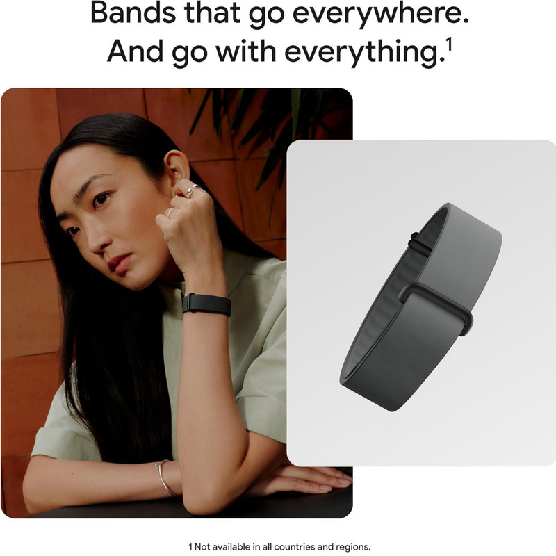 مچ بند هوشمند گوگل مدل Fitbit Air با بند پارچه‌ای