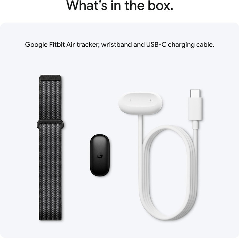 مچ بند هوشمند گوگل مدل Fitbit Air با بند پارچه‌ای