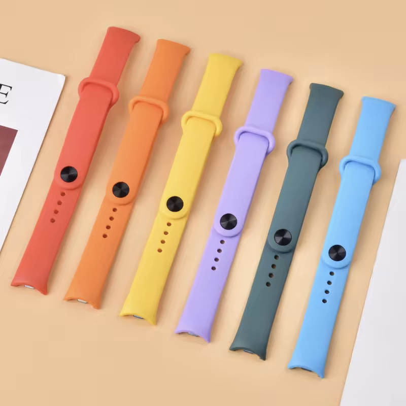 بند اکسون مدل سیلیکونی مناسب برای مچ بند هوشمند شیائومی MIBAND 8/9