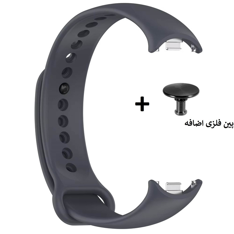 بند اکسون مدل سیلیکونی مناسب برای مچ بند هوشمند شیائومی MIBAND 8/9