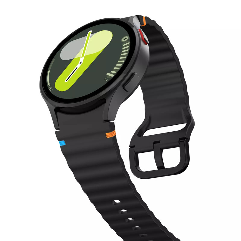 بند راینو مدل W7-Sport مناسب برای ساعت هوشمند سامسونگ Galaxy Watch 4/5/6/7/FE سایز 40/42/43/44/46/47 میلی متری