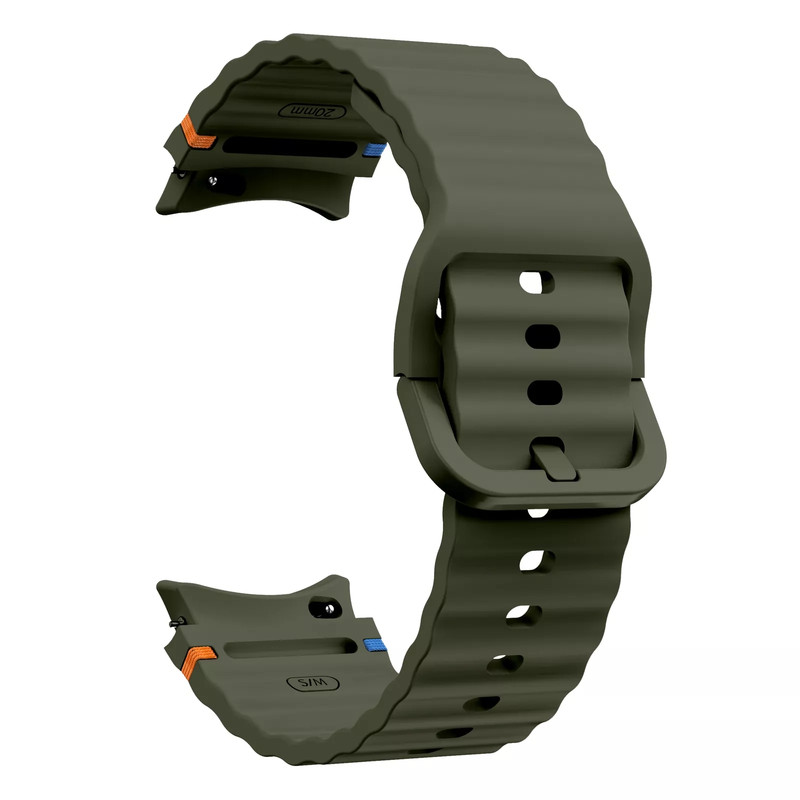 بند راینو مدل W7-Sport مناسب برای ساعت هوشمند سامسونگ Galaxy Watch 4/5/6/7/FE سایز 40/42/43/44/46/47 میلی متری