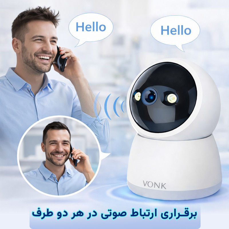 دوربین مداربسته تحت شبکه وونک مدل  M2