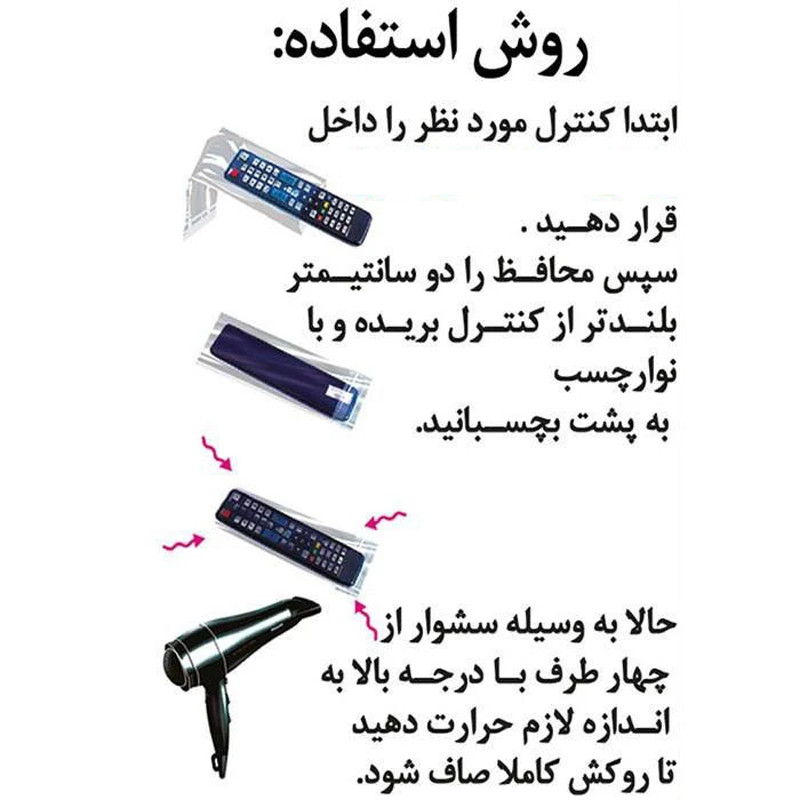 محافظ کنترل مدل 30-8 بسته 20 عددی