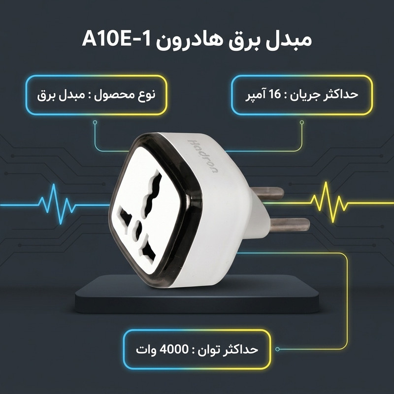 مبدل برق هادرون مدل A10E-1