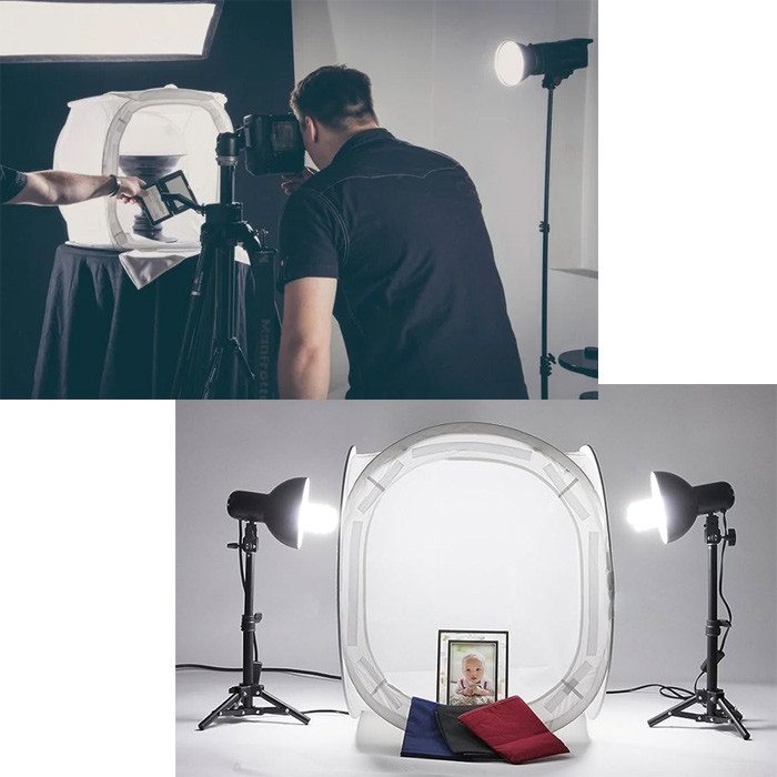 چادر عکاسی زومی مدل Folding portable ابعاد 60x60 سانتی متر