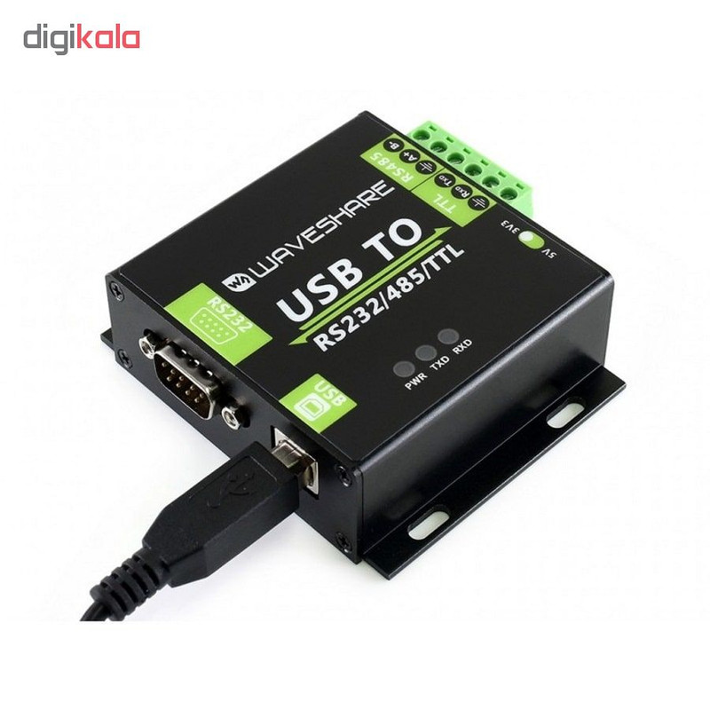 مبدل صنعتی USB به سریال ویوشیر مدل RS485/RS232/TTL