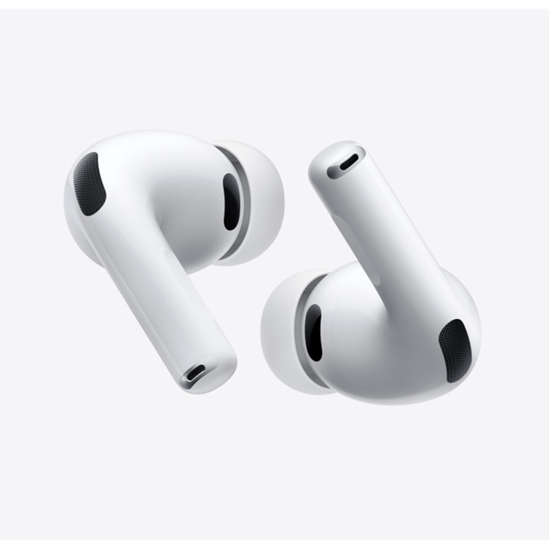 هدفون بلوتوثی اپل مدل AirPods Pro 3 با نویز کنسلینگ فعال، قابلیت پخش صدای محیطی، عمر باتری 10 ساعت، مقاوم در برابر رطوبت و عرق