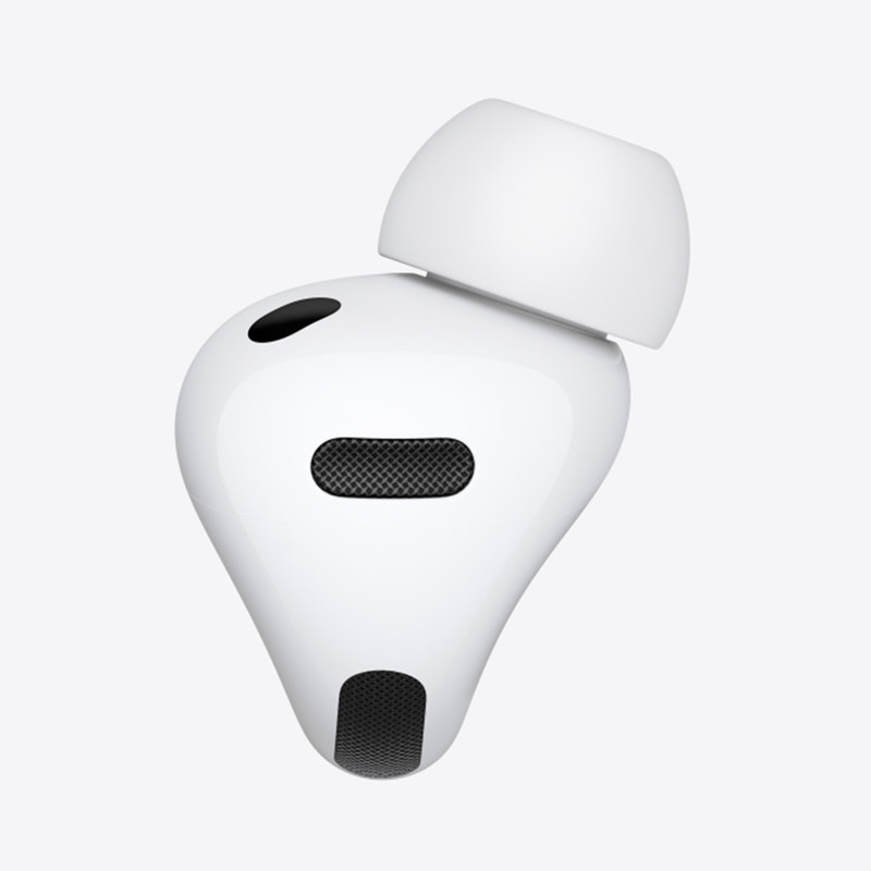 هدفون بلوتوثی اپل مدل AirPods Pro 3 با نویز کنسلینگ فعال، قابلیت پخش صدای محیطی، عمر باتری 10 ساعت، مقاوم در برابر رطوبت و عرق