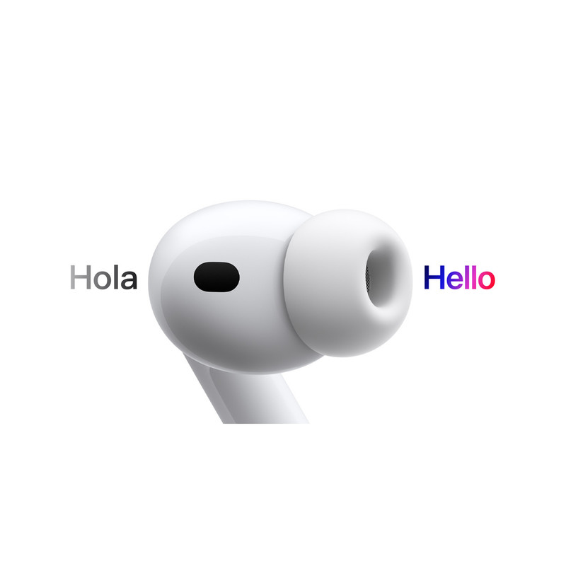 هدفون بلوتوثی اپل مدل AirPods Pro 3 با نویز کنسلینگ فعال، قابلیت پخش صدای محیطی، عمر باتری 10 ساعت، مقاوم در برابر رطوبت و عرق