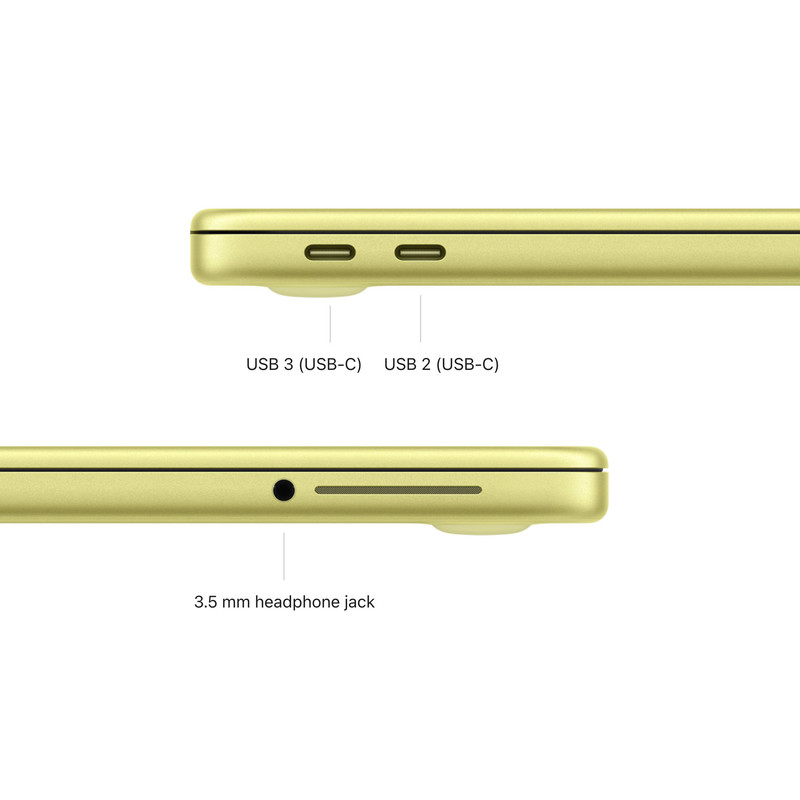 لپ‌تاپ 13 اینچی اپل مدل MacBook Neo LLA با پردازنده A18 Pro، رم 8 گیگابایت، حافظه SSD با ظرفیت 512 گیگابایت، نمایشگر Liquid Retina، وبکم با وضوح 1080 پیکسل، حسگر اثر انگشت و شارژدهی تا 16 ساعت