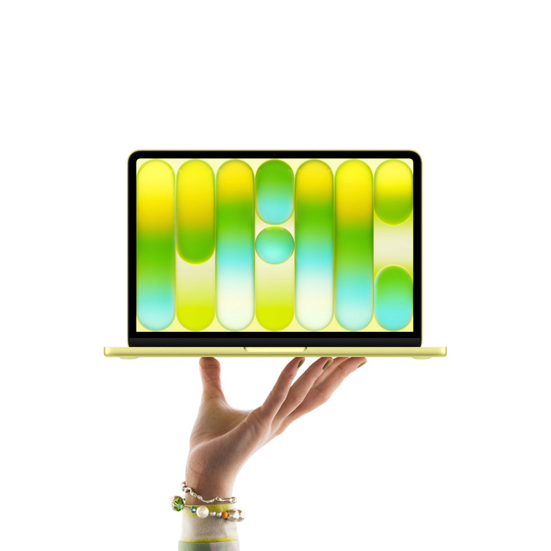 لپ‌تاپ 13 اینچی اپل مدل MacBook Neo LLA با پردازنده A18 Pro، رم 8 گیگابایت، حافظه SSD با ظرفیت 512 گیگابایت، نمایشگر Liquid Retina، وبکم با وضوح 1080 پیکسل، حسگر اثر انگشت و شارژدهی تا 16 ساعت