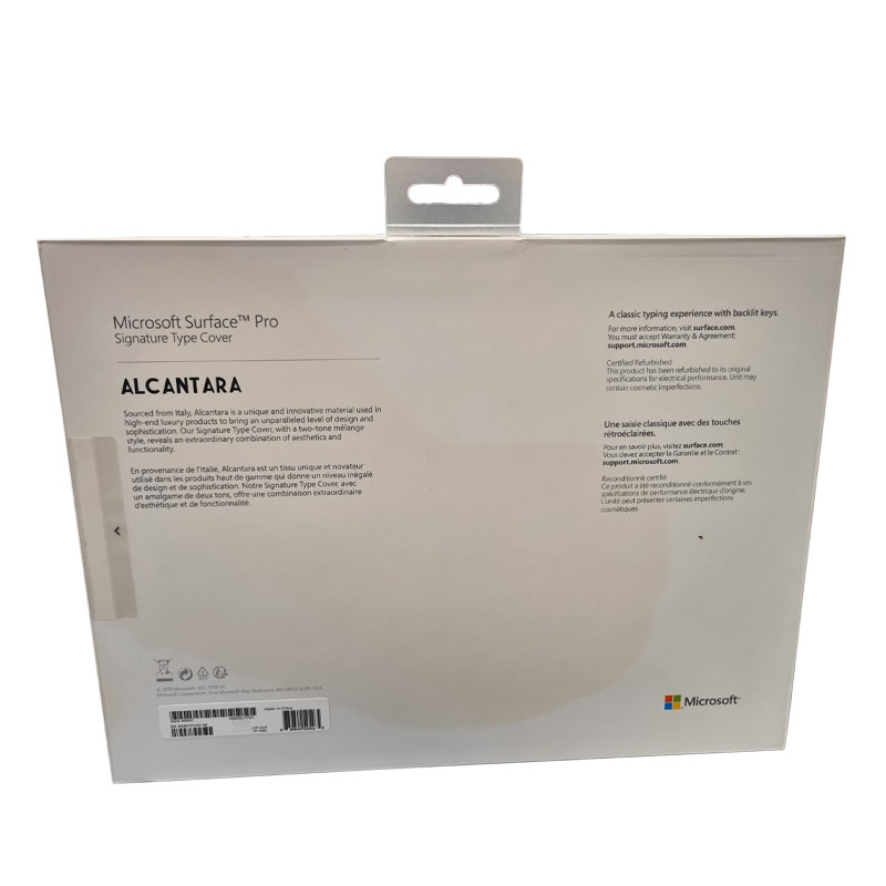 کیبورد تبلت مایکروسافت مدل Signature Type Cover(Refurbished) مناسب برای تبلت مایکروسافت Surface Pro