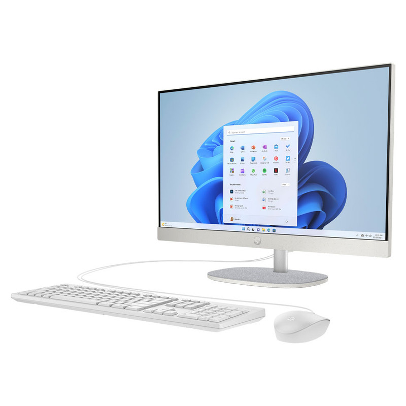 کامپیوتر همه کاره 23.8 اینچ اچ پی مدل HP AIO 24 CR1086nh با پردازنده Core Ultra 5-125U، رم 8 گیگابایت از نوع DDR5 و حافظه داخلی 512 گیگابایت SSD، گرافیک Intel Graphics (integrated)، نمایشگر از نوع IPS