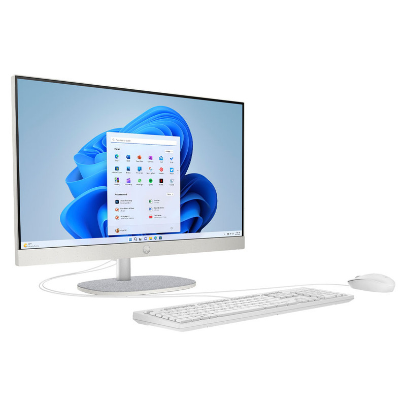 کامپیوتر همه کاره 23.8 اینچ اچ پی مدل HP AIO 24 CR1086nh با پردازنده Core Ultra 5-125U، رم 8 گیگابایت از نوع DDR5 و حافظه داخلی 512 گیگابایت SSD، گرافیک Intel Graphics (integrated)، نمایشگر از نوع IPS